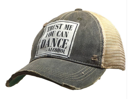 You can Dance distressed cap