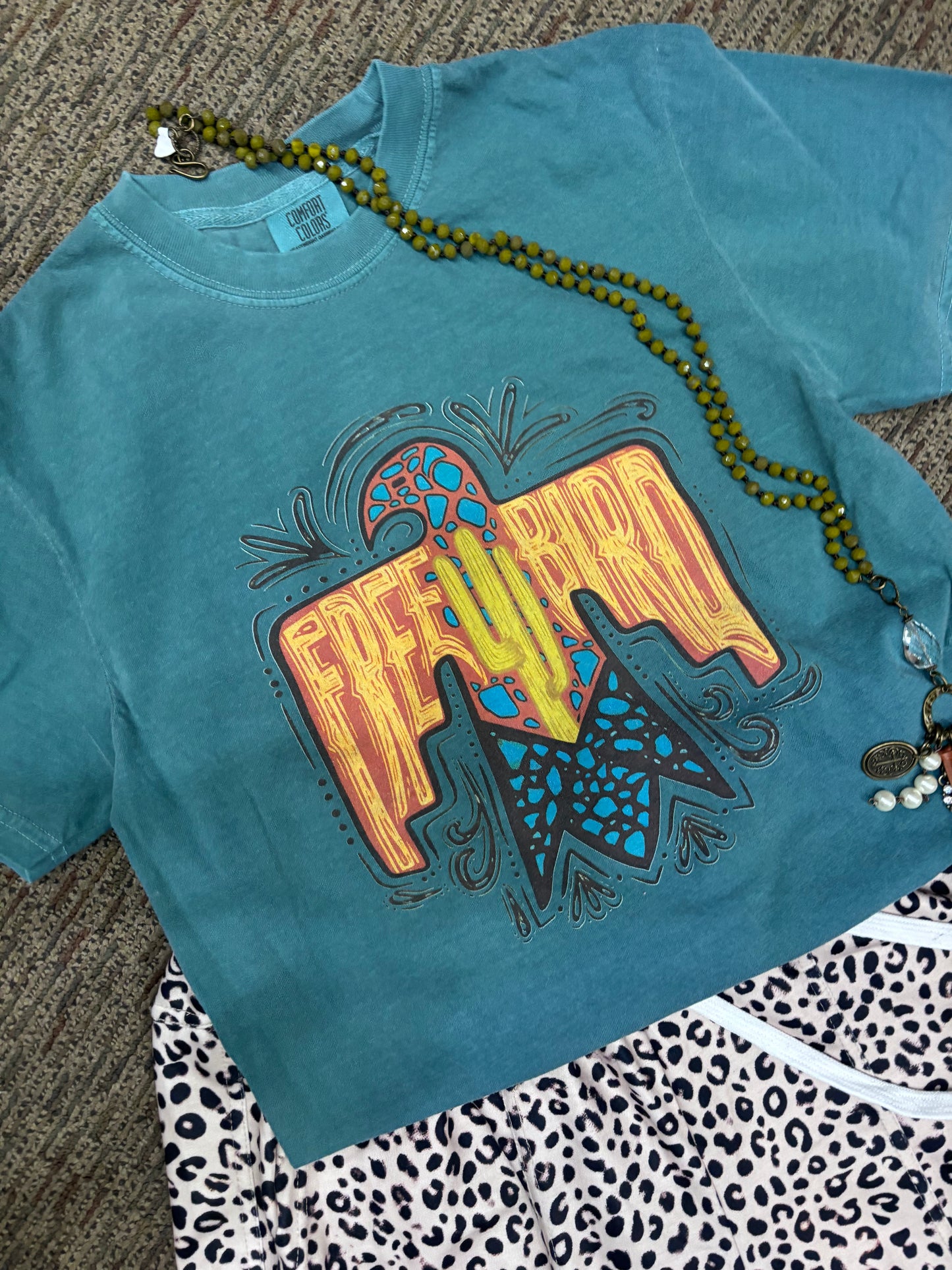 FREE BIRD comfort color tee
