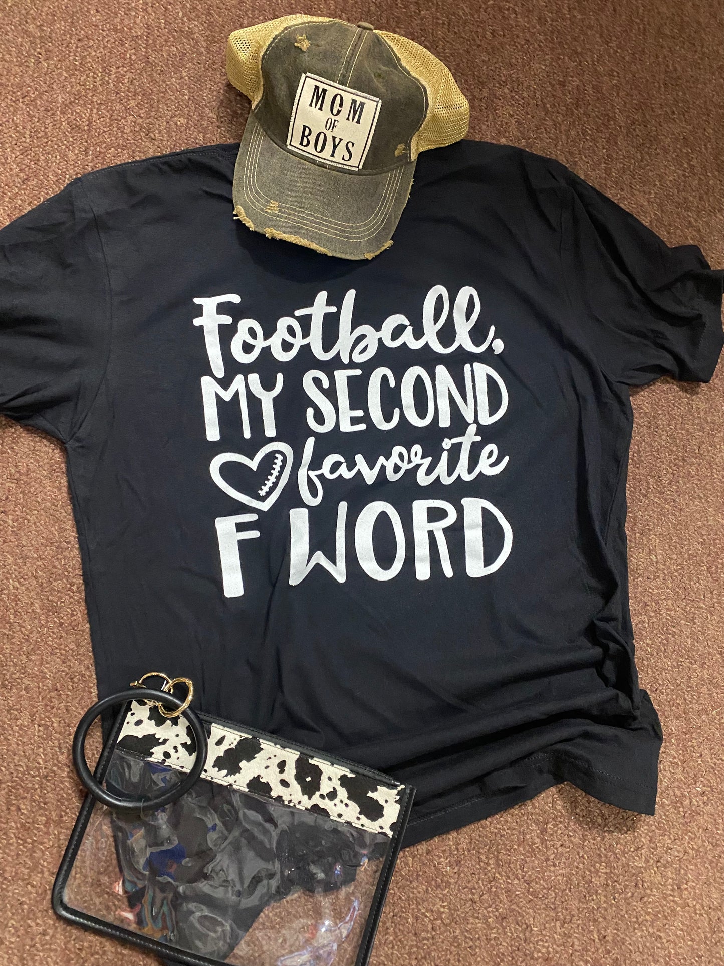 FOOTBALL favorite word tee