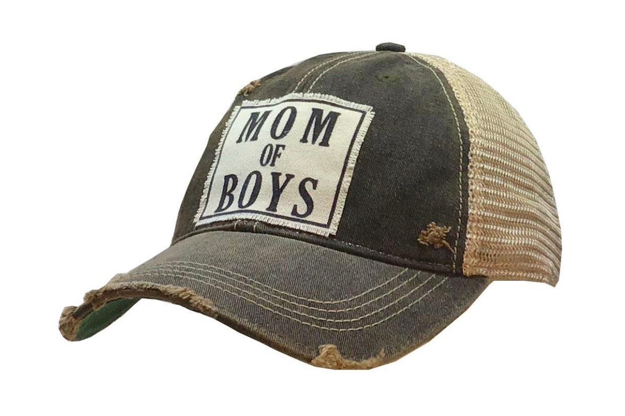 Mom of Boys cap