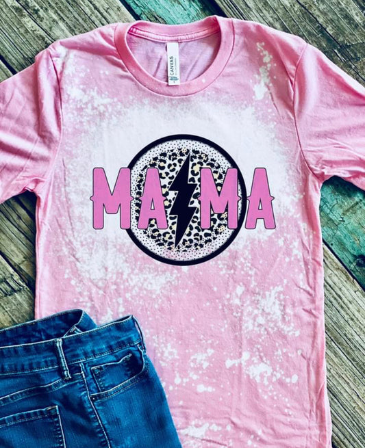 Pink Mama bleached shirt